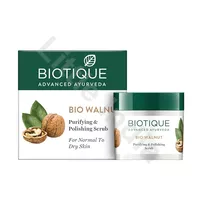 Walnut Exfoliating & Polishing Face Scrub Biotique 50g