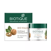 Peeling do twarzy z orzechem włoskim Walnut Face Scrub Biotique 50g