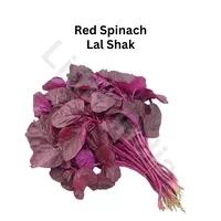 Red Spinach Liście (Lal Shak pęczek)