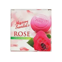 Mydło różane w kostce Rose Luxury Bath Soap Mysore Sandal 150g