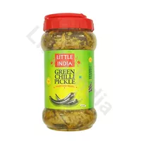 Marynowane zielone chilli w oleju Green Chillies Pickle Little India 1kg