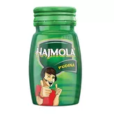 Таблетки для улучшения пищеварения Hajmola Pudina Dabur 120g