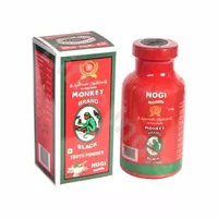 Proszek do zębów Monkey Brand Black NOGI 200g