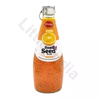 Orange Flavored Fruit Drink With Basil Seeds Pran 290ml