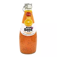 Orange Flavored Fruit Drink With Basil Seeds Pran 290ml