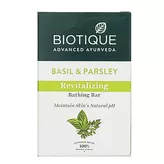 Rewitalizujące mydło w kostce Bazylia & Pietruszka Biotique 75g