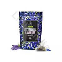 Butterfly Pea Lavender Herbal Tea Blue Tea 10 Pyramid Teabags