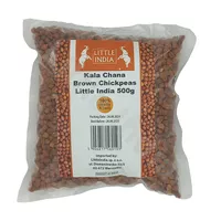 Ciecierzyca brązowa Brown Chickpeas Little India 500g