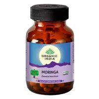 Moringa Essential Nutrition Organic India 60 capsules