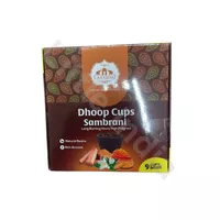 Dhoop Cups Sambrani Lakshmi 9pcs.