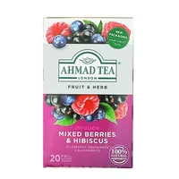 Herbata owoce leśne Mixed Berries & Hibiscus Ahmad Tea 20t