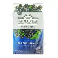 Herbata owocowa z czarnej porzeczki Blackcurrant Ahmad Tea 40g