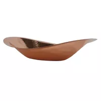 Koszyk na chleb z miedzi Copper Bread Basket Fern 30cm