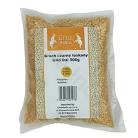 Groch czarny łuskany Urid Dal little India 500g