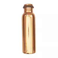 Butelka miedziana na wodę klasyczna Plain Copper Bottle Fern 950 ml