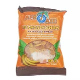 Chipsy bananowe słodkie Plantain Chips Sweet Afroase 80g