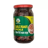 Marynowany czosnek z orzeszkami ziemnymi Garlic Peanuts Pickle Nepali Mato 350g