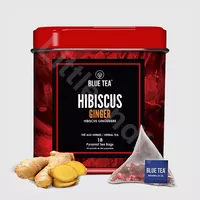 Herbata ziołowa z hibiskusa z imbirem Blue Tea 18 torebek