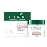 Milk Protein Instant Glow Brightening Face Pack Biotique 50g