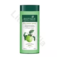 Szampon Bio Green Apple i odżywka do przetłuszczających się włosów Biotique 180ml