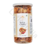 Chipsy sojowe o smaku czosnkowym Soya Chips Garlic Lakshmi 130g