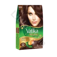 Farba do włosów naturalny brąz Henna Hair Color Dabur Vatika 60g