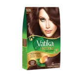 Farba do włosów naturalny brąz Henna Hair Color Dabur Vatika 60g