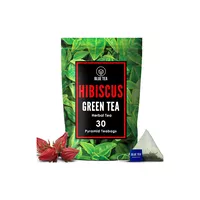 Herbata zielona z hibiskusem Hibiscus Green Tea Blue Tea 30 piramidek