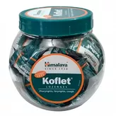 Koflet травяные пастилки для горла  Himalaya 75 штук