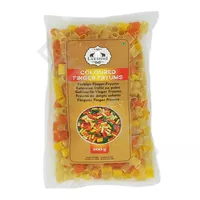 Papady kolorowe paluszki Coloured Finger Fryums Lakshmi India Gate 200g