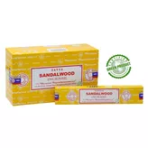 Natural Sandalwood Incense Sticks 15g Satya