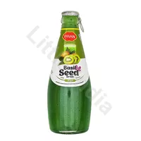 Napój owocowy smak kiwi z nasionami bazylii Pran 290ml