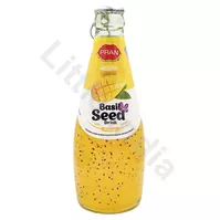 Napój owocowy smak mango z nasionami bazylii Pran 290ml