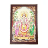 Imagen de Vishnu con Lakshmi y Rama 35cmx50cm