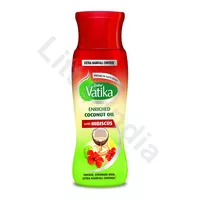 Olejek kokosowy do włosów z hibiskusem Enriched Coconut Oil Hibiscus Vatika Dabur 150ml