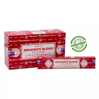 Naturalne Kadzidełka Smocza Krew Nag Champa Dragon's Blood Satya 12x15g