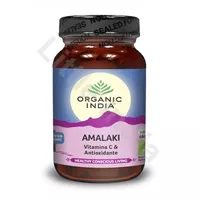 Amalaki witamina C i antyoksydanty Organic India 60 kapsułek