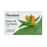 Neem & Turmeric Soap Himalaya 75g Cube Soap