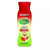 Кокосовое масло для волос Enriched Coconut Oil Hibiscus Vatika Dabur 300ml