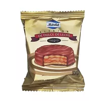 Galleta de chocolate negro Alfajor de Dulce de Leche Mardel 50g