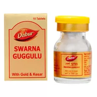 Tablets for joint pain and weakness Swarna Guggulu Dabur 10 tabs