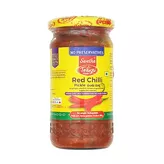 Red Chilli Pickle without garlic Telugu Foods 300g