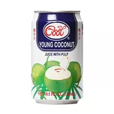 Young Coconut Juice with Pulp Ice Cool 310ml