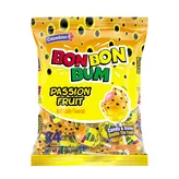 Bubble Gum Lollypops Passion Fruit Bon Bon Bum Colombina 24 pieces