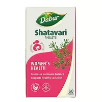 Shatavari Women's Health Supplement Dabur 60 Tablets