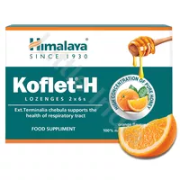 Koflet-H Pastylki do ssania o smaku Pomarańczowym HIMALAYA 6 pastylek