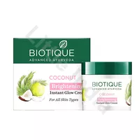 Rozświetlający krem do twarzy z Bio Kokosem Bio Coconut Cream Biotique 50g