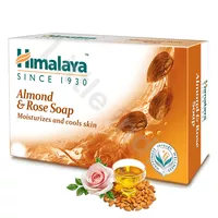 Nawilżające mydło migdałowe z różą Almond & Rose SoapHimalaya 75g