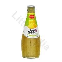 Pineapple Flavored Fruit Drink With Basil Seeds Pran 290ml