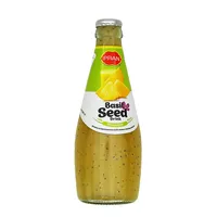 Pineapple Flavored Fruit Drink With Basil Seeds Pran 290ml